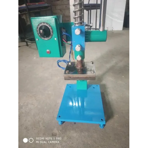 ब्लू मैनुअल कप फ़ॉइल सीलिंग मशीन