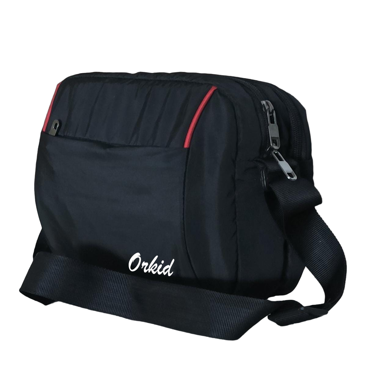 Orkid Sling Bag - Satin Material, 10x8x4.5 Inches | Customized 5l Capacity For Valuables, Multi-purpose Design