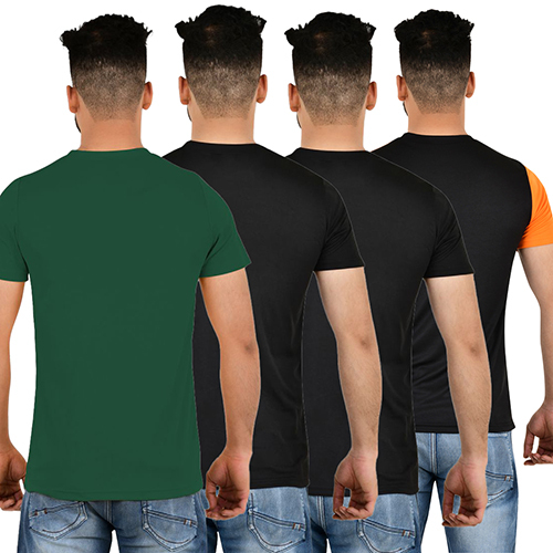 Different Available Mens 4 Colour Combo T-shirt