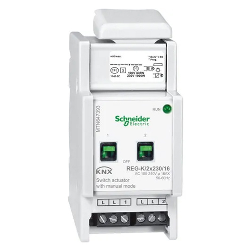 मल्टीकलर Mtn647393 Knx स्विच एक्ट्यूएटर