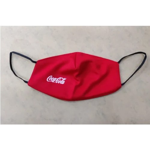 Red Promotional Cotton Face Mask