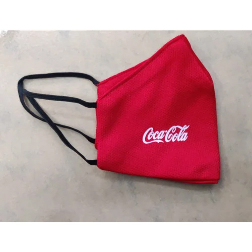 Red Promotional Cotton Face Mask