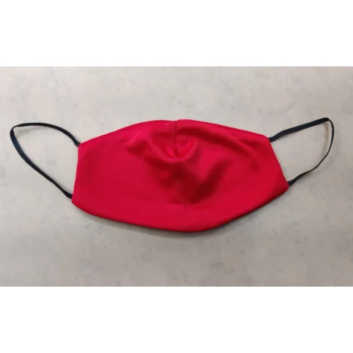 Red Promotional Cotton Face Mask