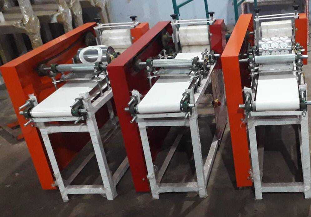 Pani Puri Making Machine - Color: Orange