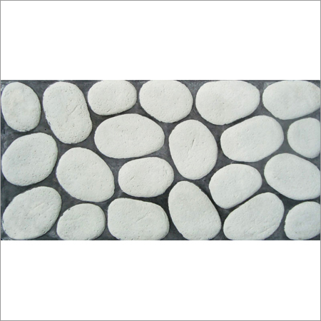 पेबल पेवर (सफेद)