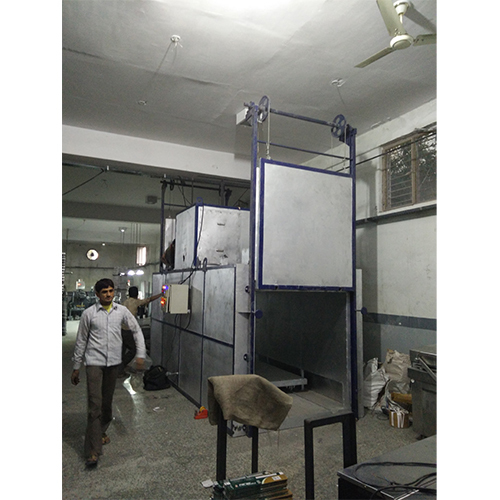 Chamber Type Oven - Color: Silver