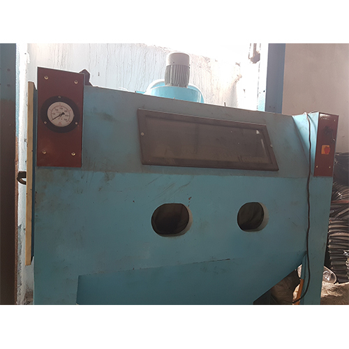 Blue Sand Blasting Machine