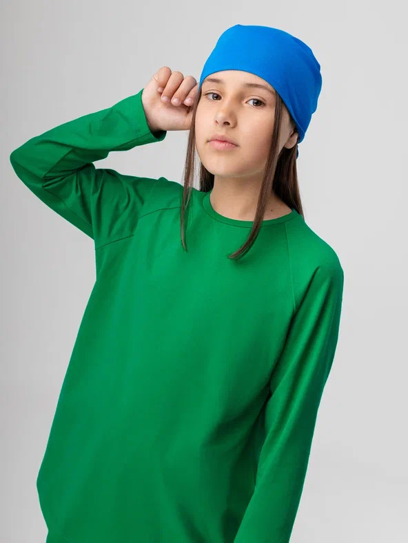 Bandana 10-43 - Cotton-lycra Blend, 50x50cm, Blue | Comfortable Fit, Durable Material, Easy To Wash, Moisture-wicking, Soft Fabric, Stylish Accessory
