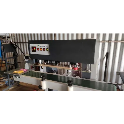 Continuous Band Sealing Machine - Electric Powered Automatic Operation | Industrial Band Sealing New Condition