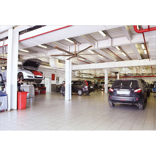 वर्कशॉप Hvls फैन इंस्टॉलेशन टाइप: फ्लोर