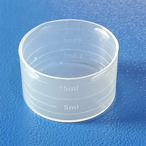 Transparent 15 Ml 34 Mm Measuring Cup For 28 Mm Crc