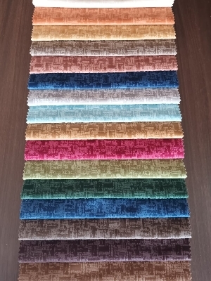 SUEDE FABRIC - 500gm, Luxurious High Density Material for Sofa, 25+ Colors with Self Printed 4D Design for Elegant Home Interiors
