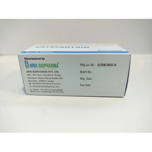 Artemether And Lumefanfantrine Bp Tablets Recommended For: Adults