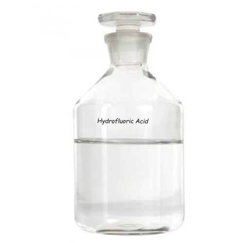 Hydrofluoric Acid - 48% Purity, Colorless Liquid, Density 1.15 g/mL | Ideal for Etching Glass, Cleaning, Industrial Processes, SDS Available
