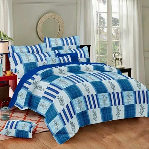 Olivia Bed Sheet Set - 100% Cotton, Washable Prints Available In Various Colors | Plain Style Design