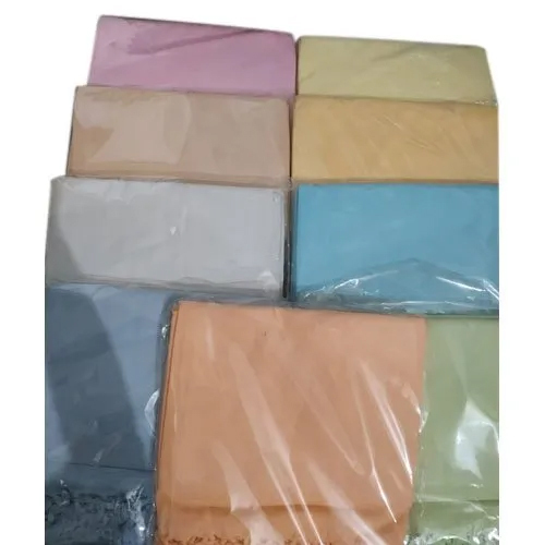 अलग-अलग उपलब्ध प्लेन कॉटन बेड शीट