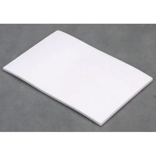 PTFE Sheet - 1 x 1 m, 2 mm Thick White PTFE Material with Superior Chemical Resistance