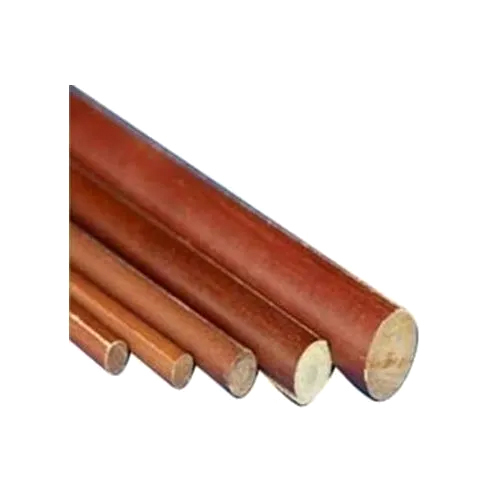 ब्राउन हाइलम फैब्रिक रॉड