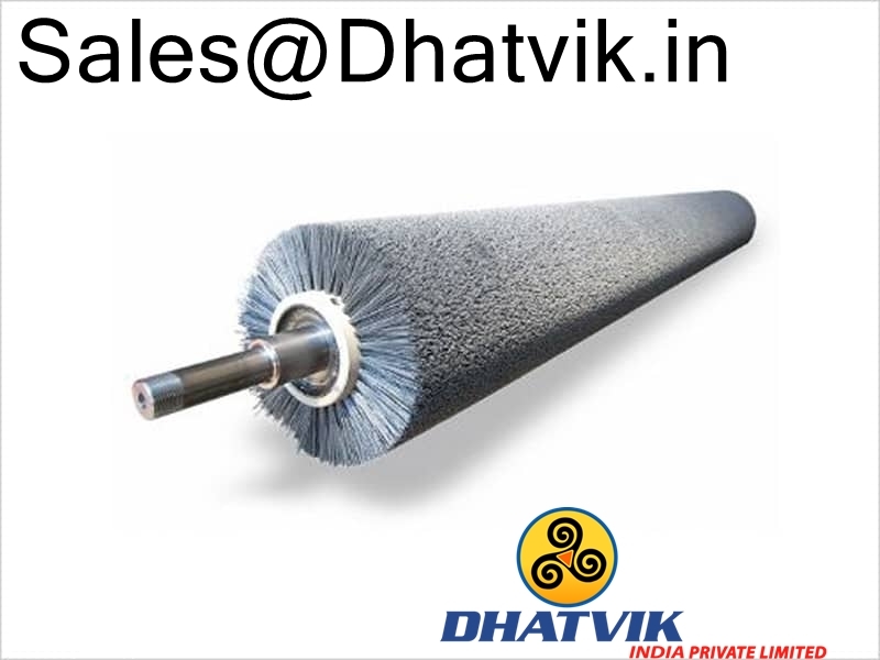 Brush Roller Shaft - Color: Silver-black