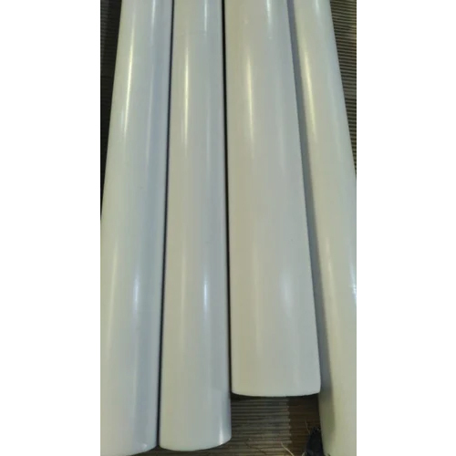 White & Black Delrin Round Rod