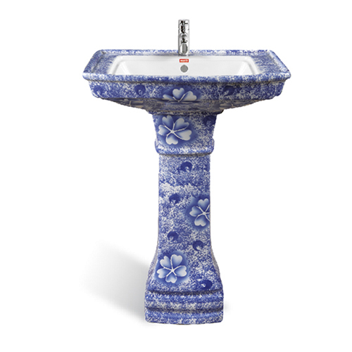 Blue Ossian Designer One Piece Basin