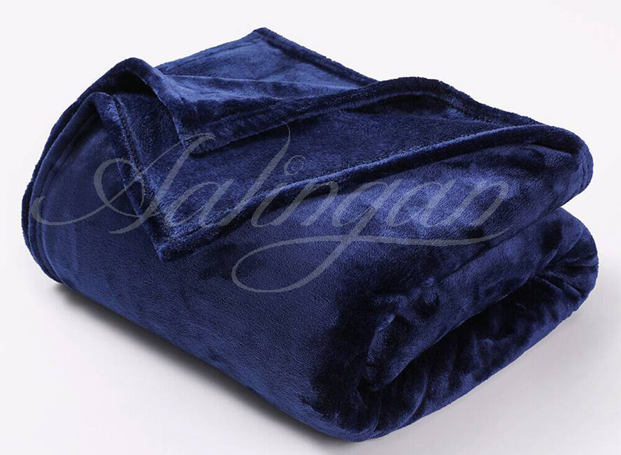 Soft Cosy Large Faux Fur Fleece Mink Blanket Bed Sofa Throw Double King Size