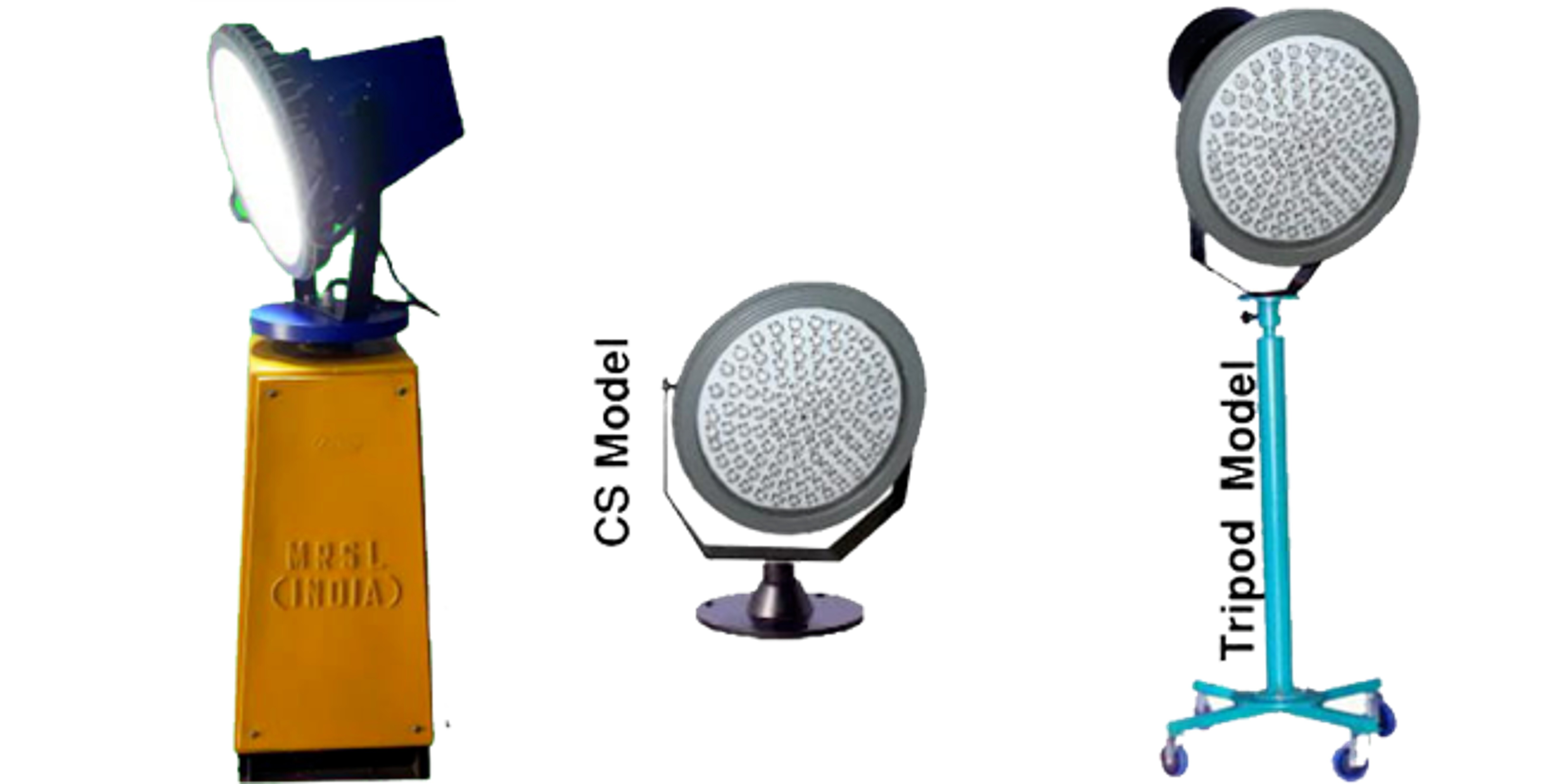 Tripod Mounted Revolving Led Search Light-300 Watt - Application: Cinema Theater