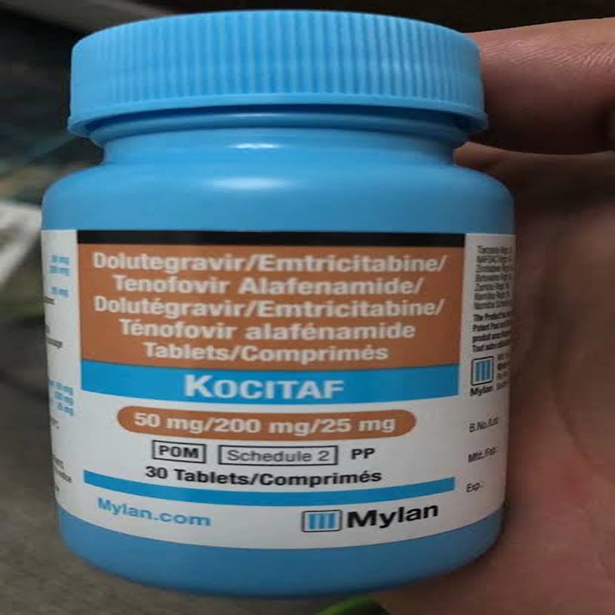 Kocitaf 50mg-200mg-25mg Tablet