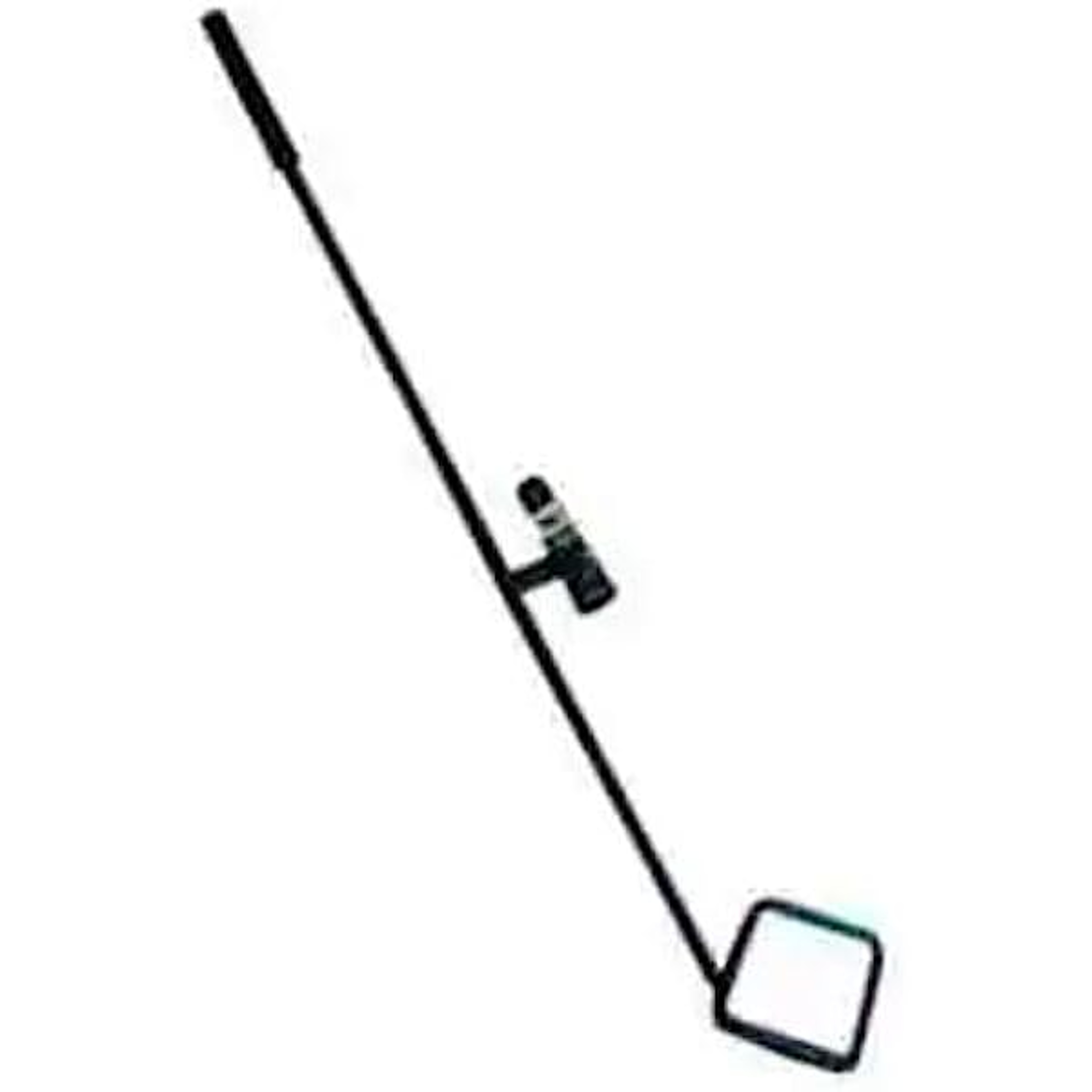 Kti Under Vehicle Search Trolley Mirror - 28cm Convex Mirror, Led Lights For Night Operation, Telescopic Rod, Durable Briefcase Design, Smooth Wheels For Easy Mobility, Safety Use For Vehicle Inspection