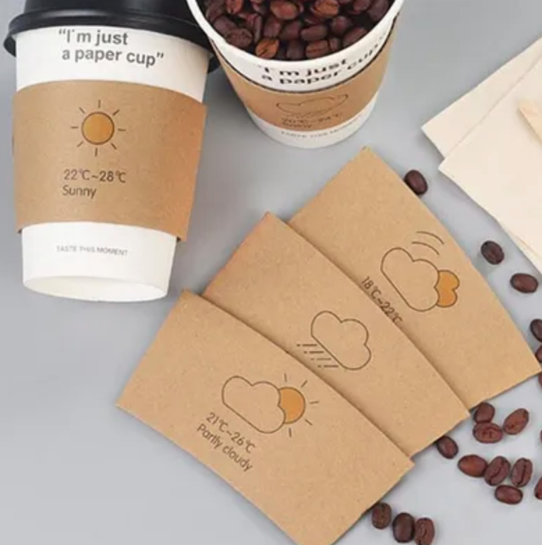 Paper Cup Holder - Any Size | Matte Lamination, Glossy Lamination, Custom Printing Options