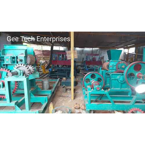 Gte-30 Clay Brick Making Machine - Color: Green