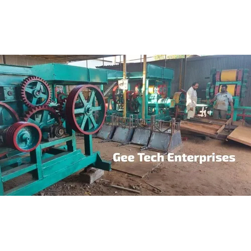 Gte-32 Clay Brick Making Machine - Color: Green