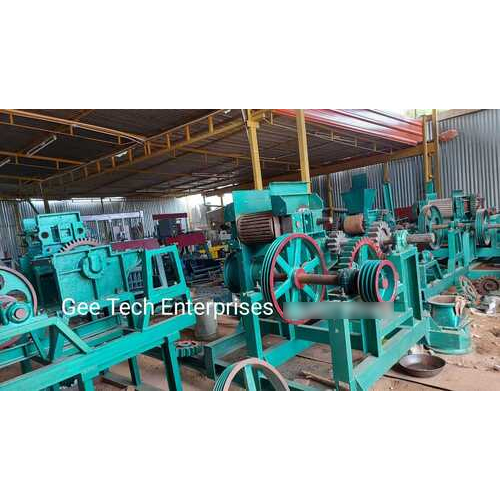 GTE-36 Clay Brick Making Machine - High Durability, Industrial Use, Green Color | 1 Year Warranty