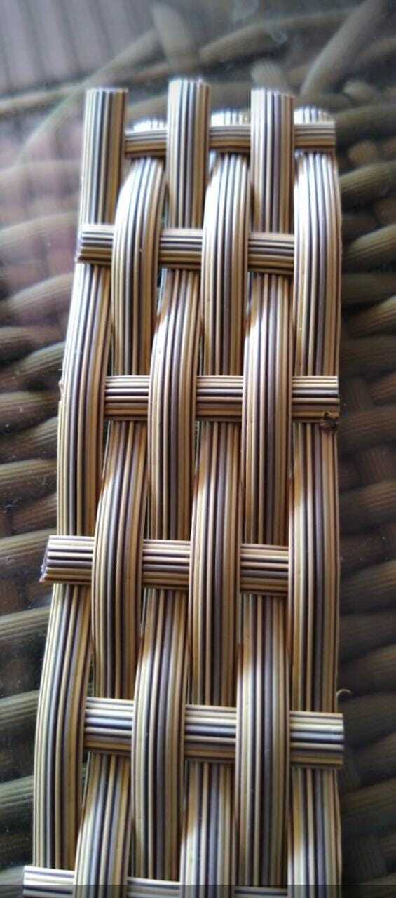 Color Wicker Material - Wicker Rattan In Honey, Brown, White, Black | Eco-friendly, Durable, Uv Resistant, Water Resistant, Polished Finish