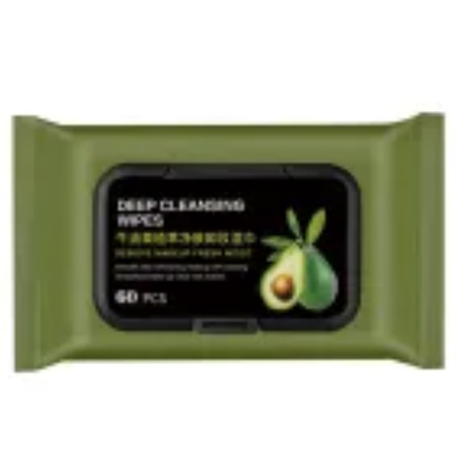 100pcs Gentle and non-irritating makeup remover wipes