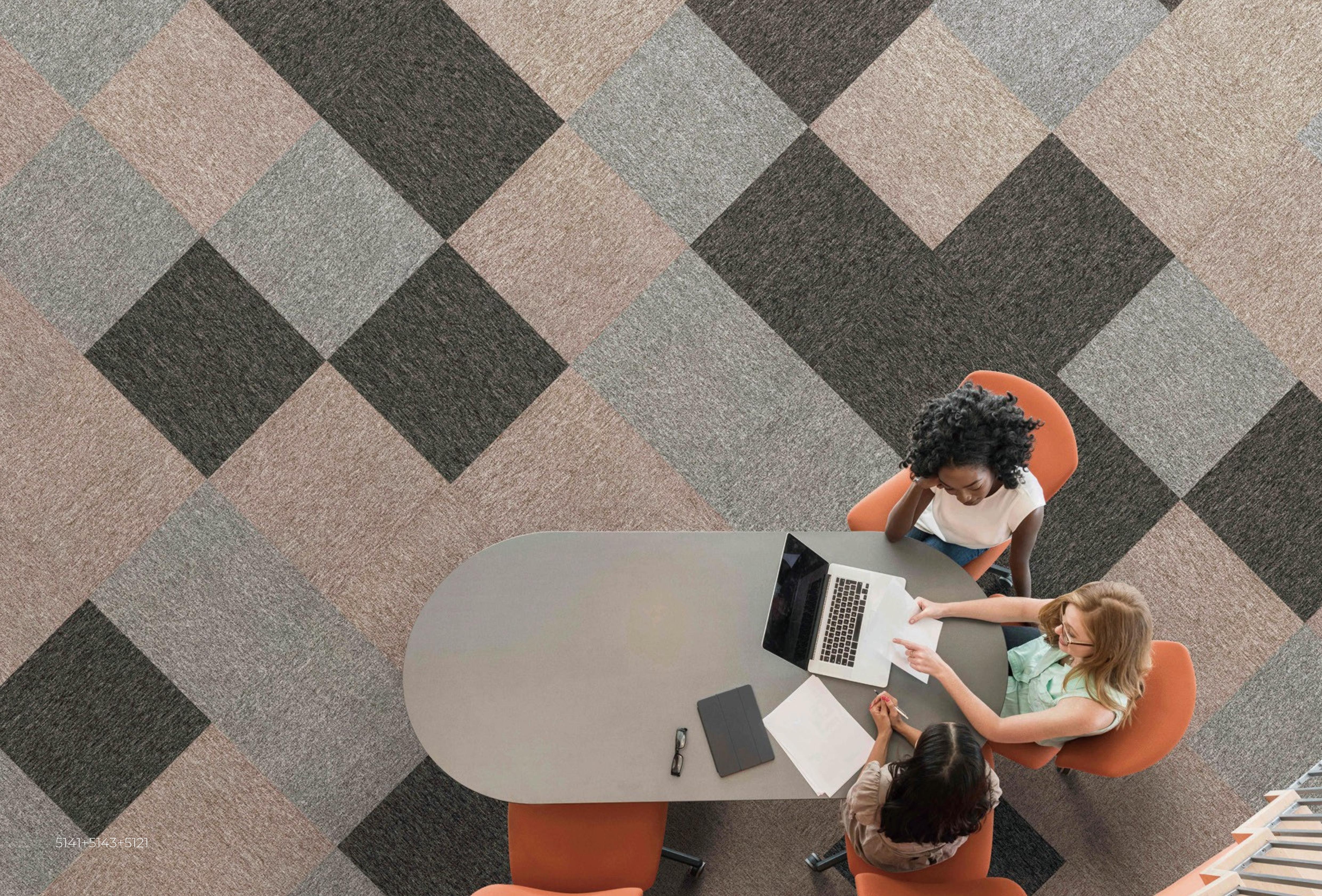 Office Carpet - Tufted Loop Pile, 100% Pp Fiber, 3mm Pile Height | Sound Insulation, Heat Insulation, Anti-static, Waterproof, Flame Resistant