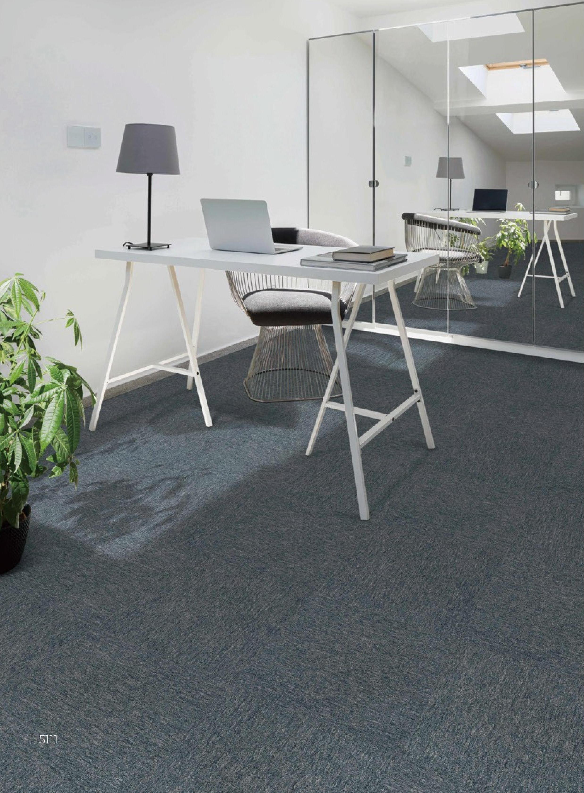 Office Carpet - Tufted Loop Pile, 100% Pp Fiber, 3mm Pile Height | Sound Insulation, Heat Insulation, Anti-static, Waterproof, Flame Resistant