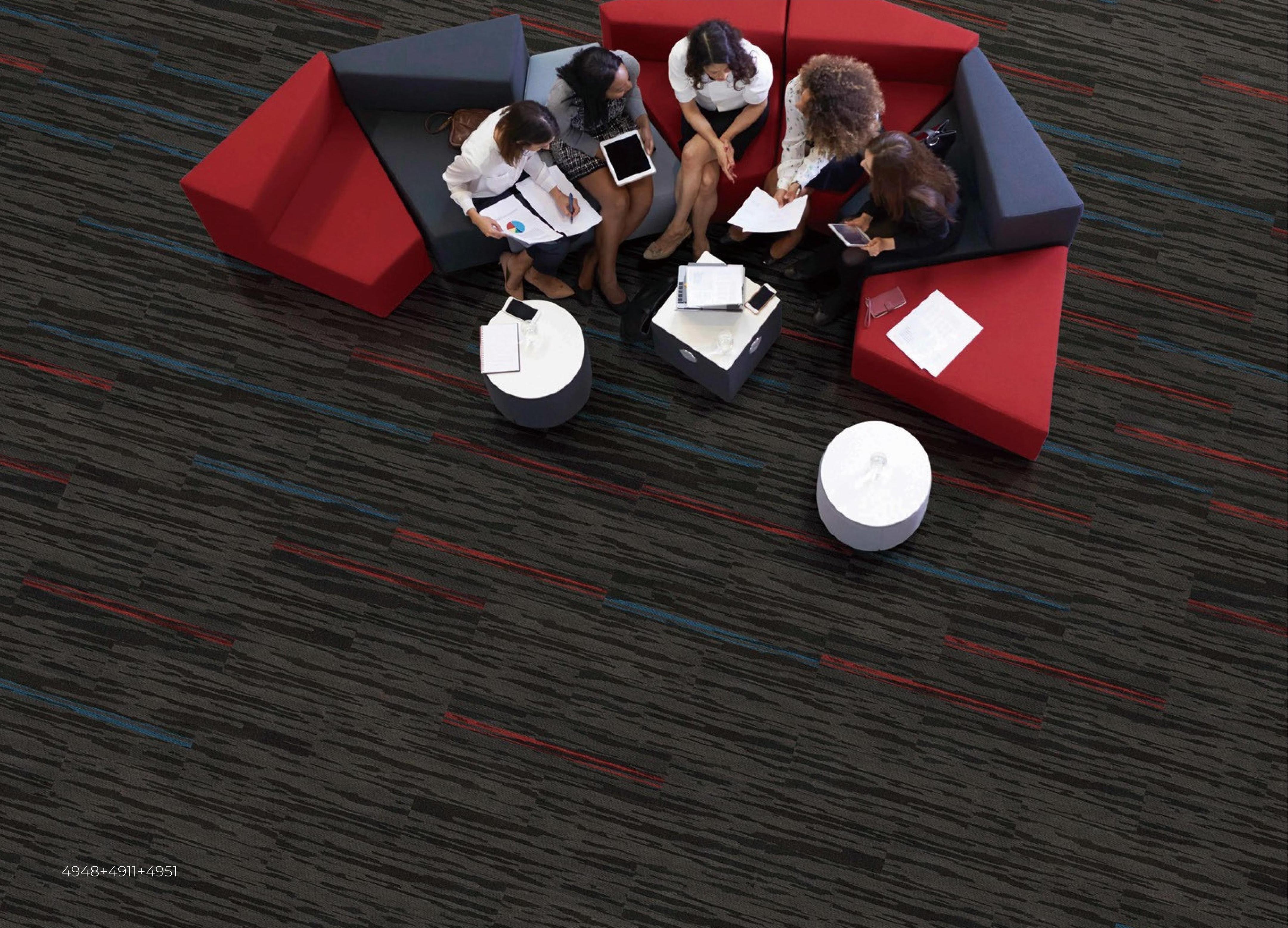 Carpet Planks - 100% Pp, 25 Cm X 100 Cm, 3-4.5 Mm Thick | Sound Insulation, Heat Insulation, Anti-static, Waterproof, Wear-resistant