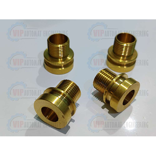 Brass Connector - Customized Standard Size | Stainless Steel, CNC Punching, Polished Surface Treatment