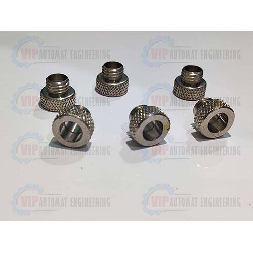 M-8 Male Knurling - Customized Standard Size | Stainless Steel, CNC Punching Process, Polished Surface Treatment
