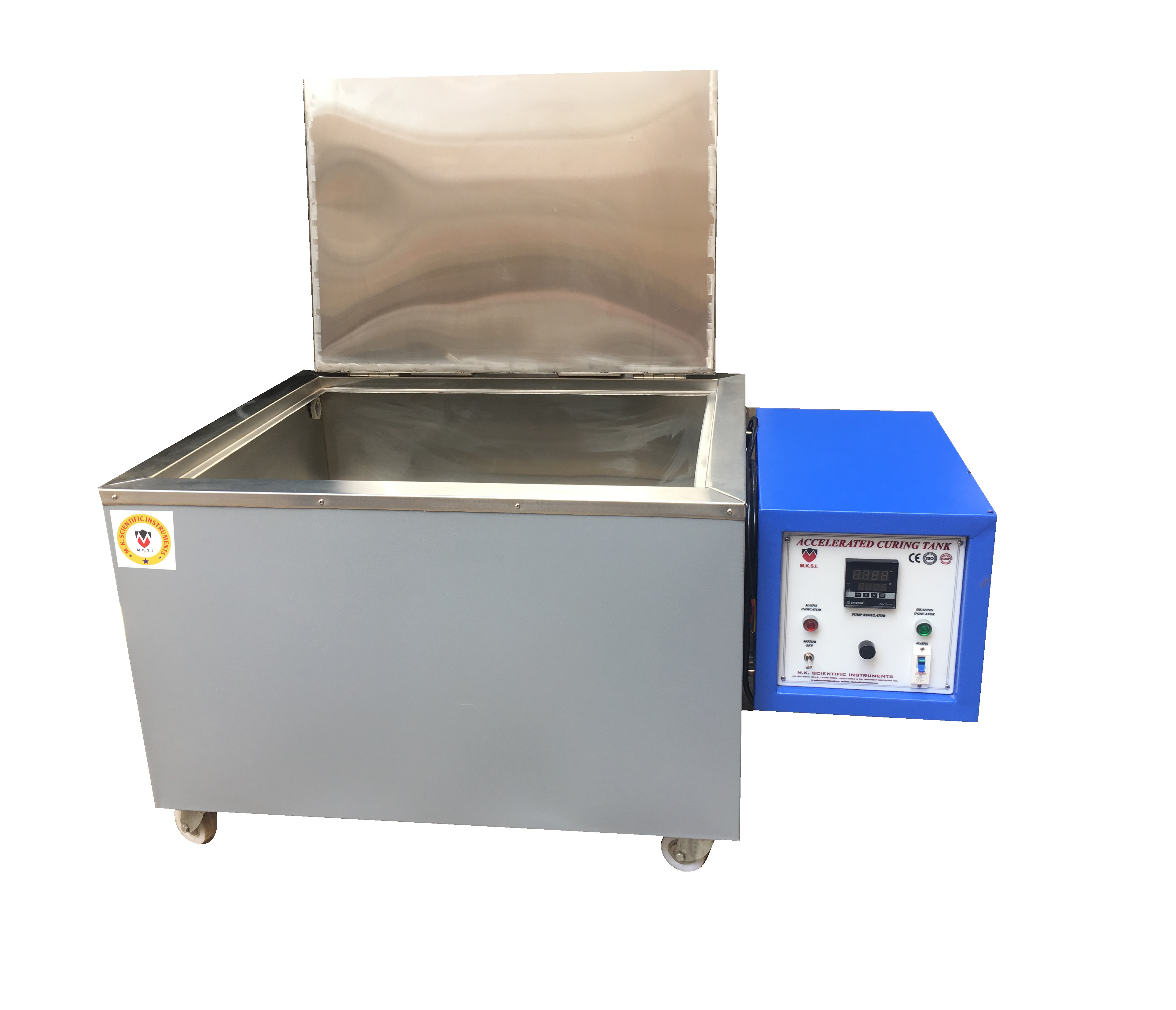 Accelerated Curing Tank - Color: Blue & White