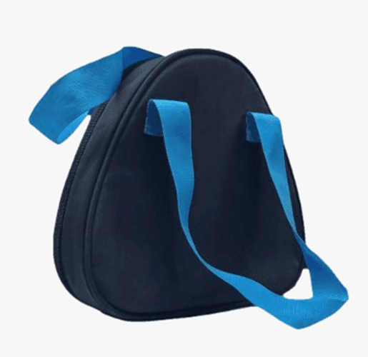 Lunch Hand Bag - Pvc Synthetic Material, Lightweight Zipper Closure For Convenient Office Lunch Carrying
