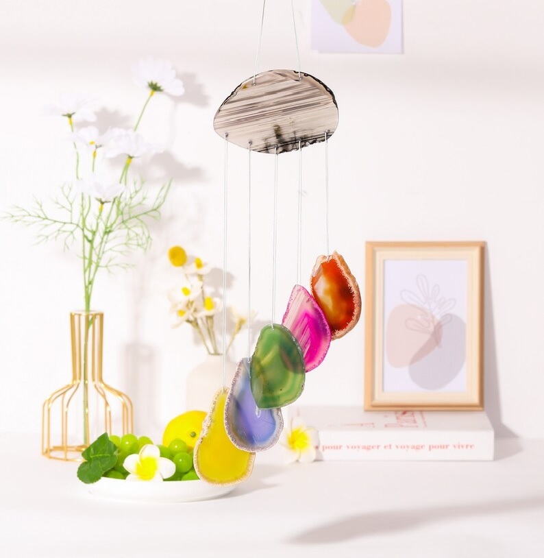 Rainbow Agate Wind Chime