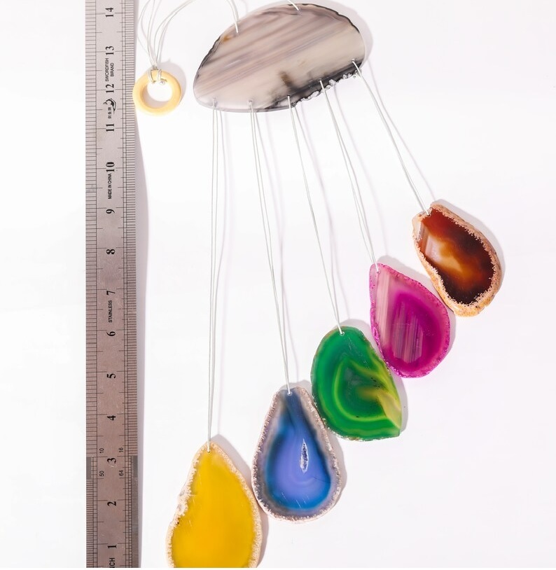 Rainbow Agate Wind Chime