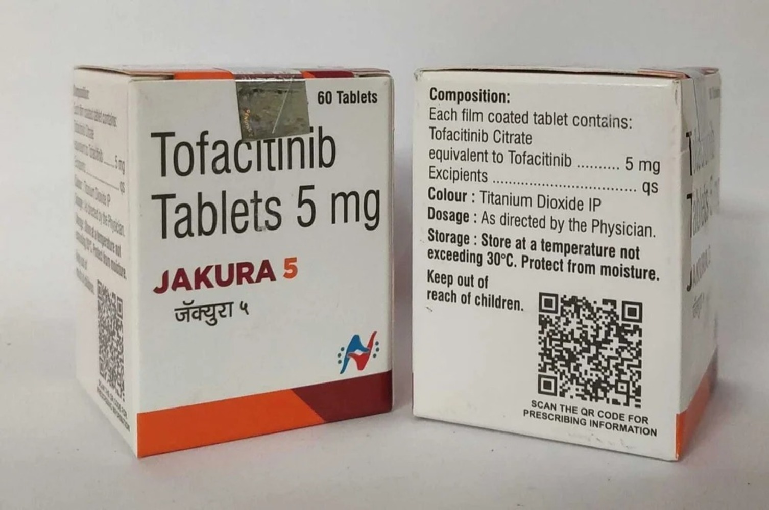 Jakura 5 Mg Tablets - Tofacitinib 5mg | Janus Kinase Inhibitor For Rheumatoid Arthritis Relief, Reduces Inflammation And Joint Damage