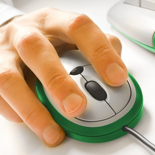 Computer Wired Mouse Application: Commercial