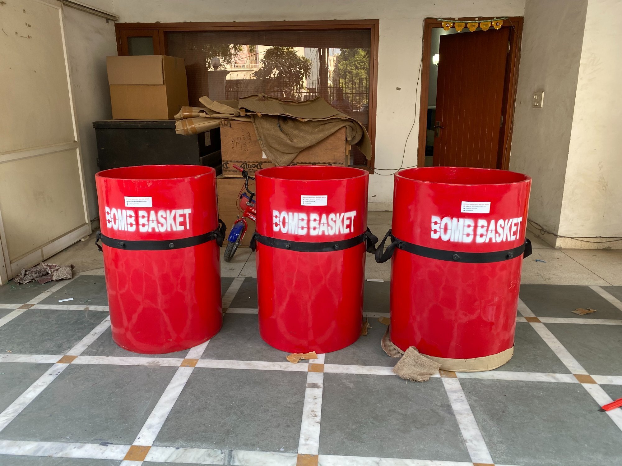 Bomb Basket - Eco-friendly Natural Fiber, Compact Design , Versatile For Indoor And Outdoor Use