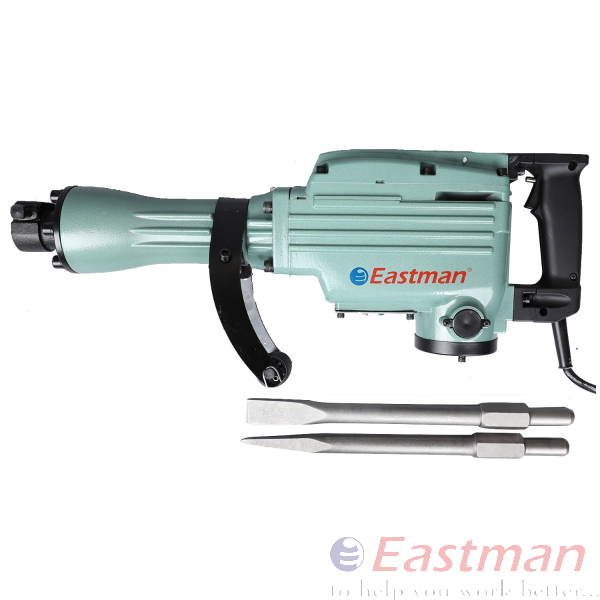 Demolition Hammer - Mild Steel, 500w Power, 1200 Rpm Speed | 360â° Adjustable Handle, Sds Plus System, Efficient For Heavy Duty Drilling Tasks