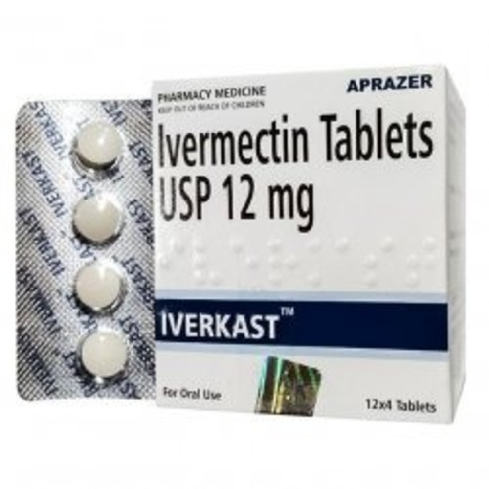 Iverkast 12mg Tablets