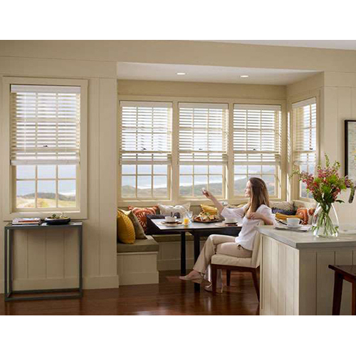 Motorized Roller Blinds - Plastic Material, Multiple Color Options | Anti-static Feature, Plain Design